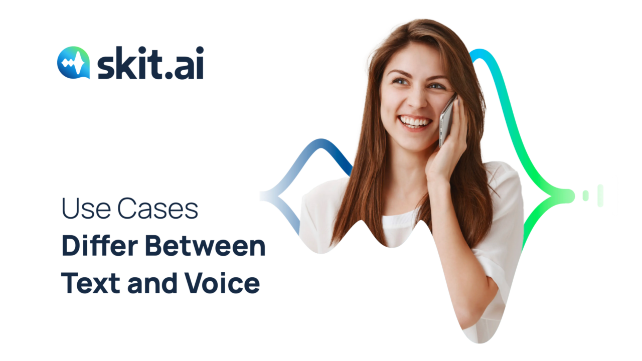 Voice vs. Text : A Fundamental Difference in Approach