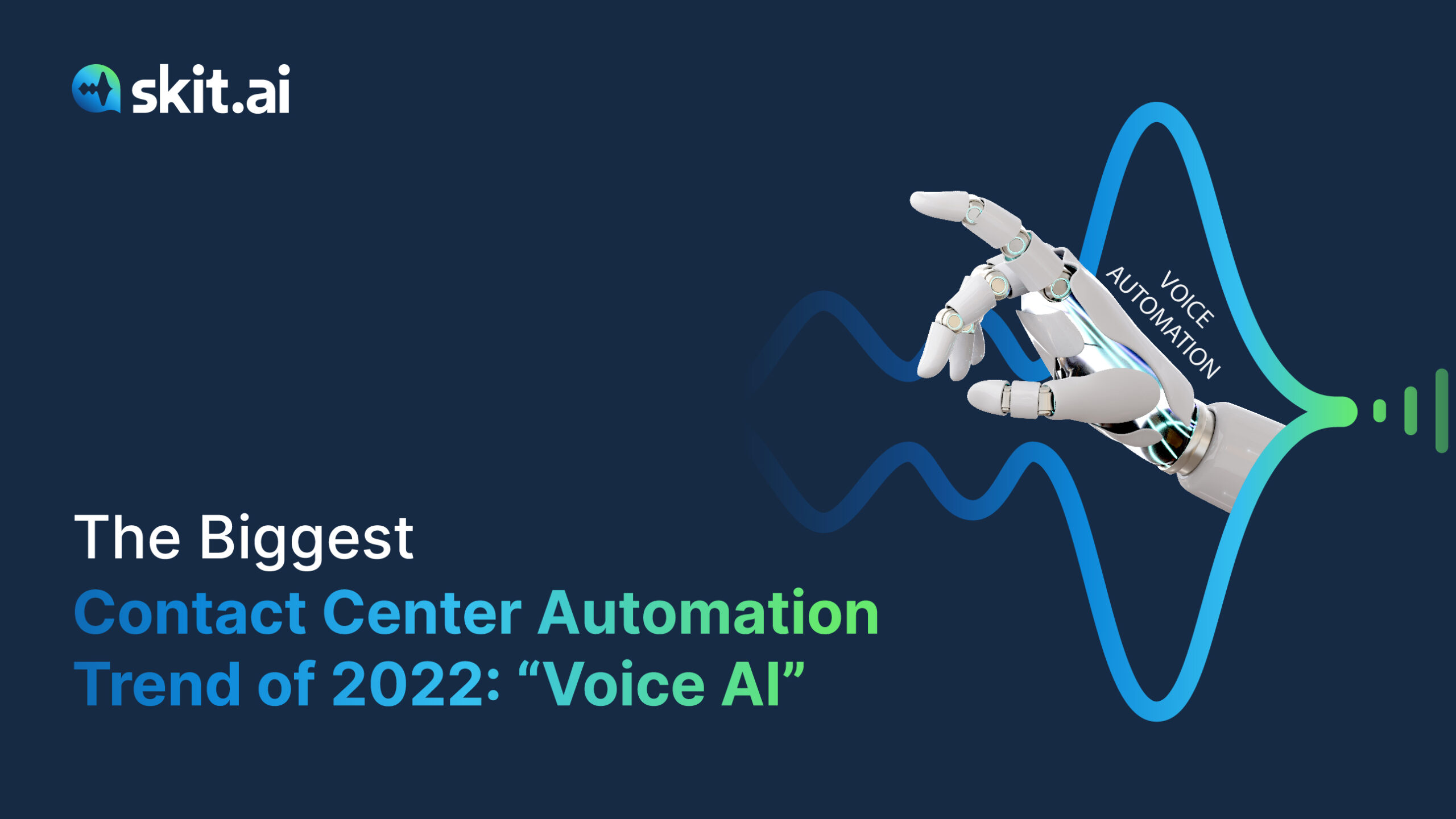 Voice AI: The Biggest Contact Center Automation Trend of 2022